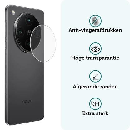 Forterra OPPO Find X8 Pro Camera Screenprotector Gehard Glas