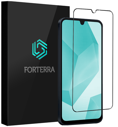 Forterra Samsung A16 Screenprotector Gehard Glas - Full Screen