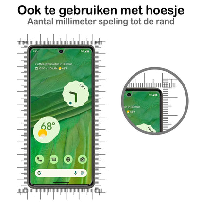 Forterra Google Pixel 7 Screenprotector Gehard Glas - Anti-kras