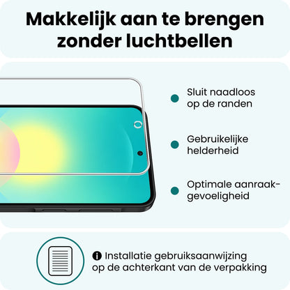 Forterra Samsung A27 Screenprotector Gehard Glas - Anti-kras