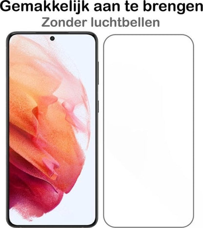 Forterra Samsung S21 Screenprotector Gehard Glas - Volledige dekking