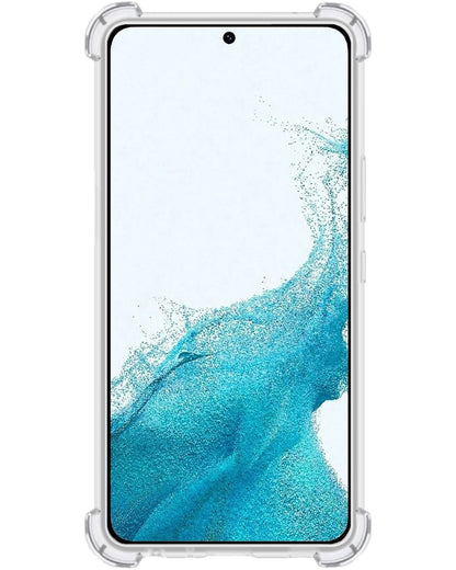 Forterra Samsung S22 Plus Hoesje Kaarthouder Backcover Shockproof - Transparant