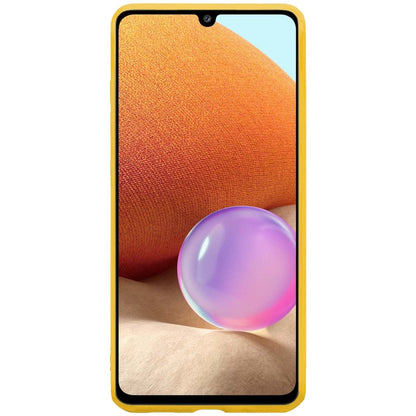 Forterra Samsung A32 4G Hoesje Siliconen Backcover Lichtgewicht - Geel