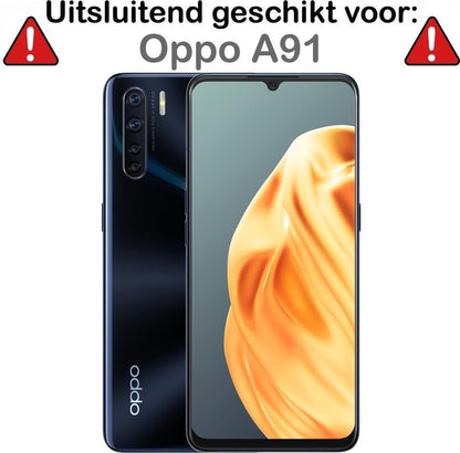 Forterra OPPO A91 Screenprotector Gehard Glas - Anti-kras
