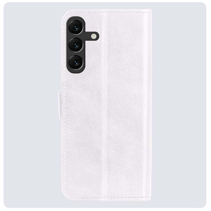 Forterra Samsung A15 Hoesje Bookcase Cover met Kaarthouder - Wit