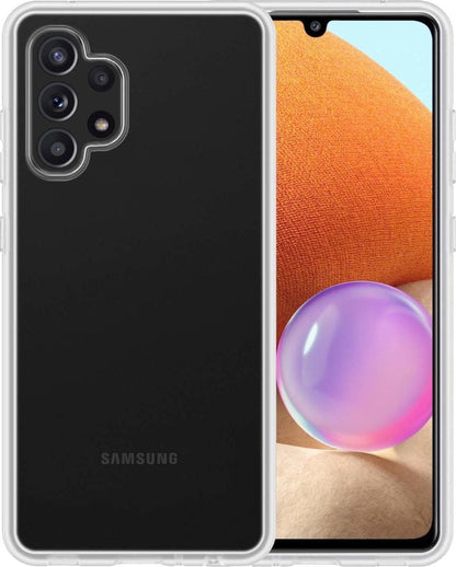Forterra Samsung A32 5G Hoesje Siliconen Backcover Lichtgewicht - Transparant