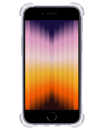 Forterra iPhone SE 2022 Hoesje Shockproof Backcover Siliconen - Transparant