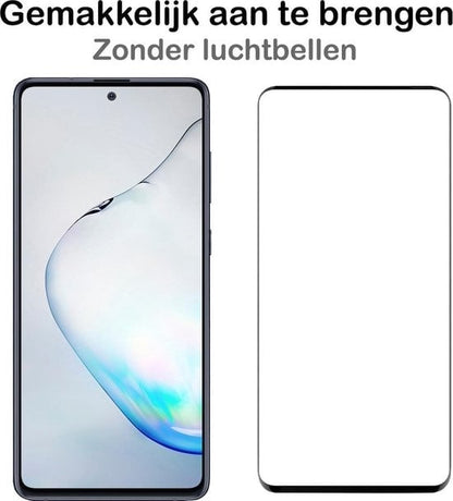 Forterra Samsung Galaxy Note 10 Lite Screenprotector Gehard Glas - Full Screen