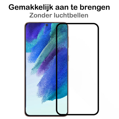 Forterra Samsung S21 FE Screenprotector Gehard Glas - Full Screen