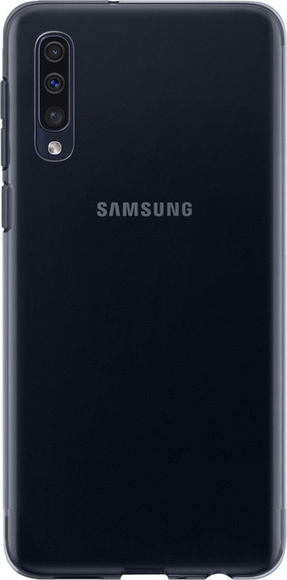 Forterra Samsung Galaxy A50 Hoesje Siliconen Backcover Lichtgewicht - Transparant
