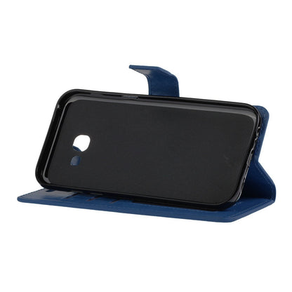Forterra Samsung Galaxy A5 2017 Hoesje Bookcase Cover met Kaarthouder - Donkerblauw