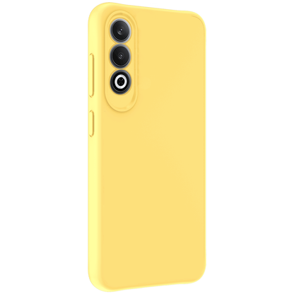 Forterra OnePlus Nord CE 4 Hoesje Siliconen Backcover Lichtgewicht - Geel