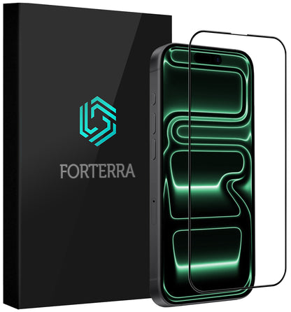 Forterra iPhone 17 Pro Screenprotector Gehard Glas - Full Screen