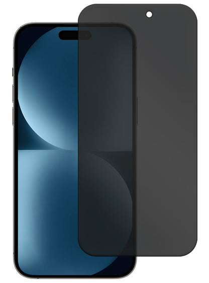 Forterra iPhone 15 Pro Screenprotector Gehard Glas - Privacy