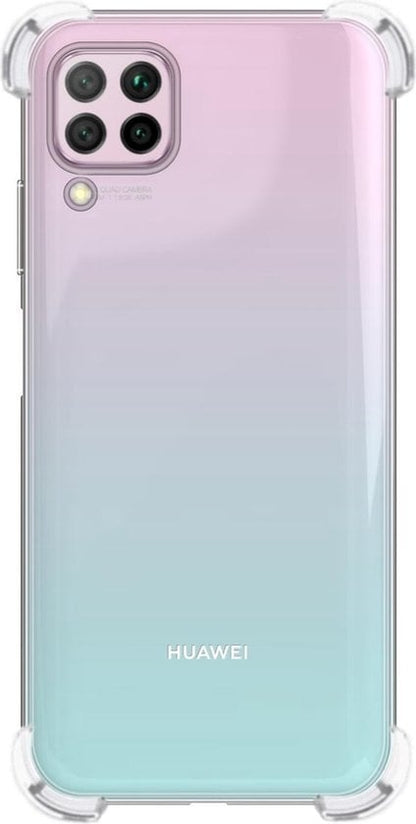 Forterra Huawei P40 Lite Hoesje Shockproof Backcover Siliconen - Transparant