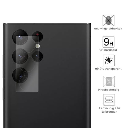 Forterra Samsung S22 Ultra Camera Screenprotector Gehard Glas