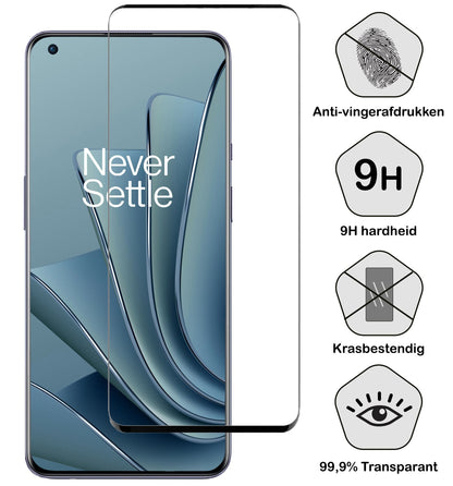 Forterra OnePlus 10 Pro Screenprotector Gehard Glas - Full Screen