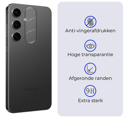 Forterra Samsung S23 FE Camera Screenprotector Gehard Glas