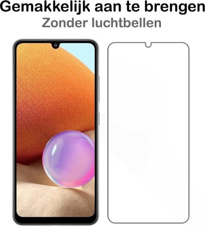 Forterra Samsung A32 5G Screenprotector Gehard Glas - Anti-kras