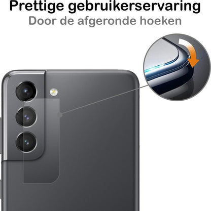 Forterra Samsung S21 Camera Screenprotector Gehard Glas