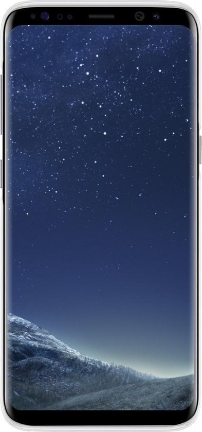 Forterra Samsung S8 Hoesje Siliconen Backcover Lichtgewicht - Transparant