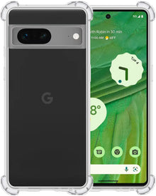 Forterra Google Pixel 7A Hoesje Shockproof Backcover Siliconen - Transparant