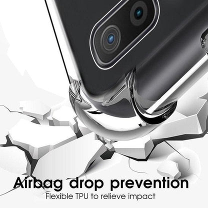 Forterra Samsung A10 Hoesje Shockproof Backcover Siliconen - Transparant