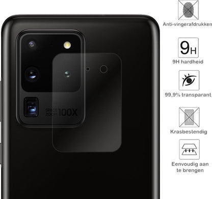 Forterra Samsung S20 Ultra Camera Screenprotector Gehard Glas