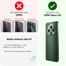 Forterra Oppo Reno 12 F Screenprotector Gehard Glas - Anti-kras