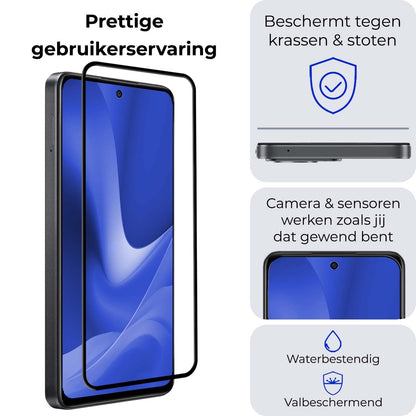 Forterra OPPO A79 Screenprotector Gehard Glas - Full Screen