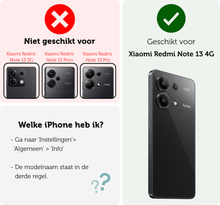 Forterra Xiaomi Redmi Note 13 4G Screenprotector Gehard Glas - Anti-kras