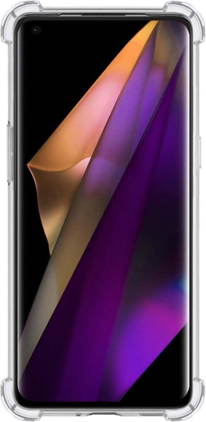 Forterra OPPO Find X3 Pro Hoesje Shockproof Backcover Siliconen - Transparant