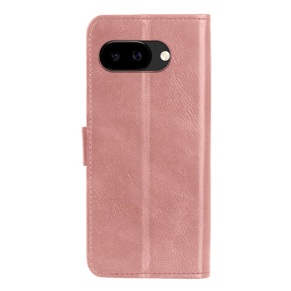Forterra Google Pixel 9a Hoesje Bookcase Cover met Kaarthouder - Rosé goud