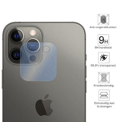 Forterra iPhone 13 Pro Max Camera Screenprotector Gehard Glas