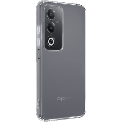 Forterra OPPO A80 Hoesje Siliconen Backcover Lichtgewicht - Transparant