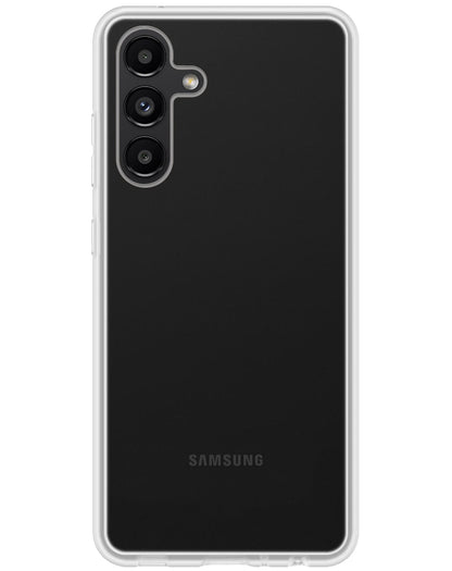Forterra Samsung A04s Hoesje Siliconen Backcover Lichtgewicht - Transparant