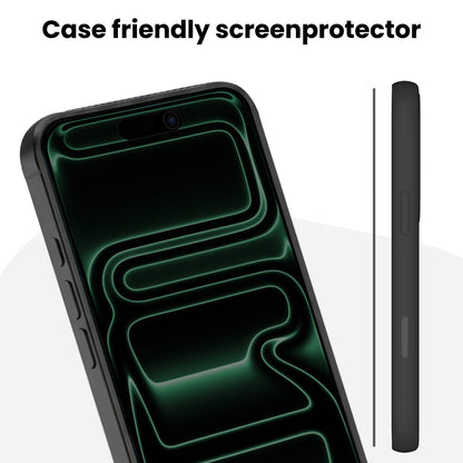 Forterra Privacy Screenprotector Geschikt voor Apple iPhone 17 Pro Max - Met Installatie Kit - Privacy - Beschermglas - Flexibel Glas - Tempered Glass - Screen Protector