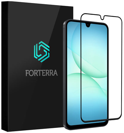 Forterra Samsung A17 Screenprotector Gehard Glas - Full Screen