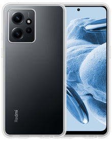 Forterra Xiaomi Redmi Note 12 4G Hoesje Siliconen Backcover Lichtgewicht - Transparant