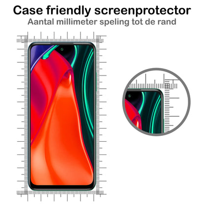 Forterra Redmi Note 10 5G Screenprotector Gehard Glas - Anti-kras