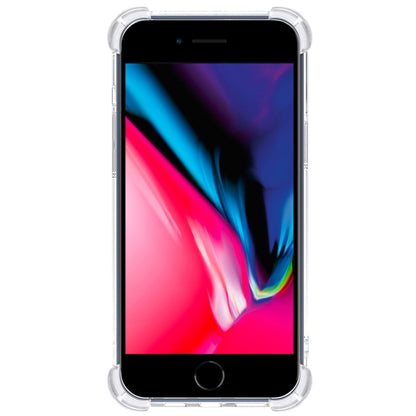Forterra iPhone SE 2022 Hoesje Shockproof Backcover Siliconen - Rosé goud