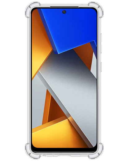 Forterra Poco M4 Pro 4G Hoesje Shockproof Backcover Siliconen - Transparant