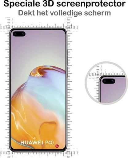 Forterra Huawei P40 Screenprotector Gehard Glas - Full Screen