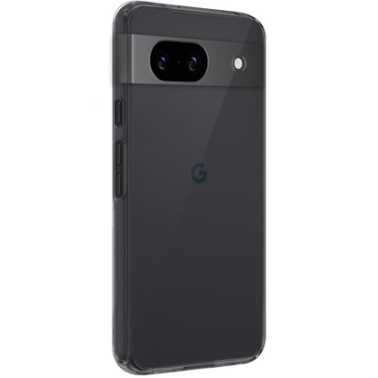 Forterra Google Pixel 8a Hoesje Siliconen Backcover Lichtgewicht - Transparant