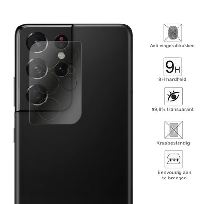 Forterra Samsung S21 Ultra Camera Screenprotector Gehard Glas