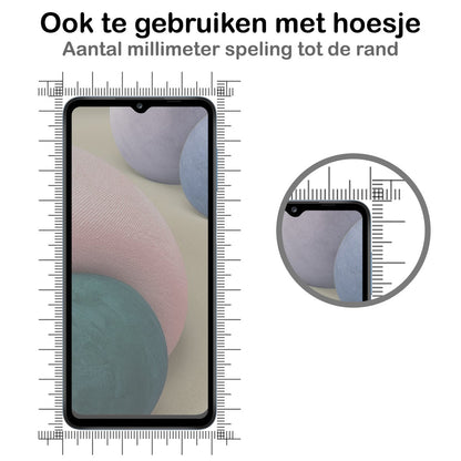 Forterra Samsung A12 Screenprotector Gehard Glas - Privacy