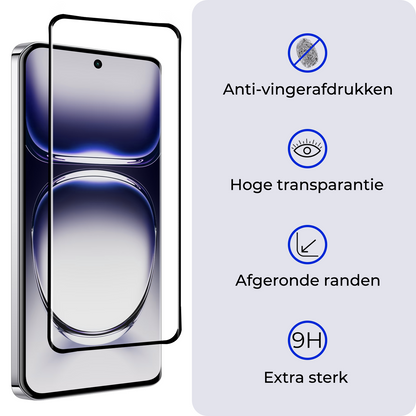 Forterra OPPO Reno 12 Pro Screenprotector Gehard Glas - Full Screen