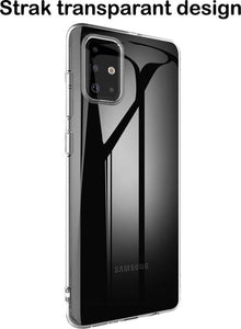 Forterra Samsung S20 Hoesje Siliconen Backcover Lichtgewicht - Transparant