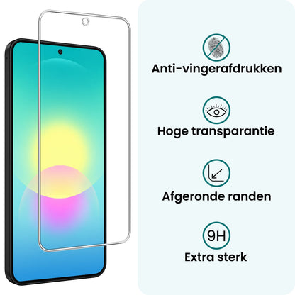 Forterra Samsung A27 Screenprotector Gehard Glas - Anti-kras