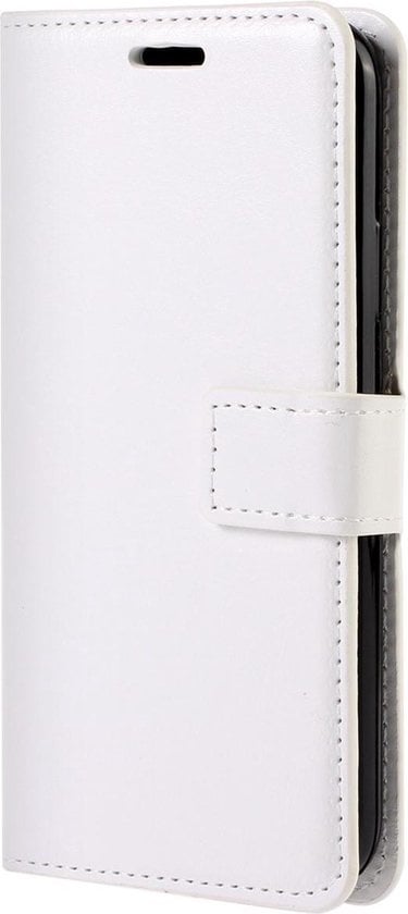 Forterra iPhone 12 Mini Hoesje Bookcase Cover met Kaarthouder - Wit